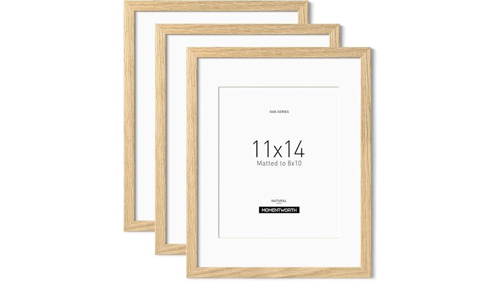 oak wood picture frames