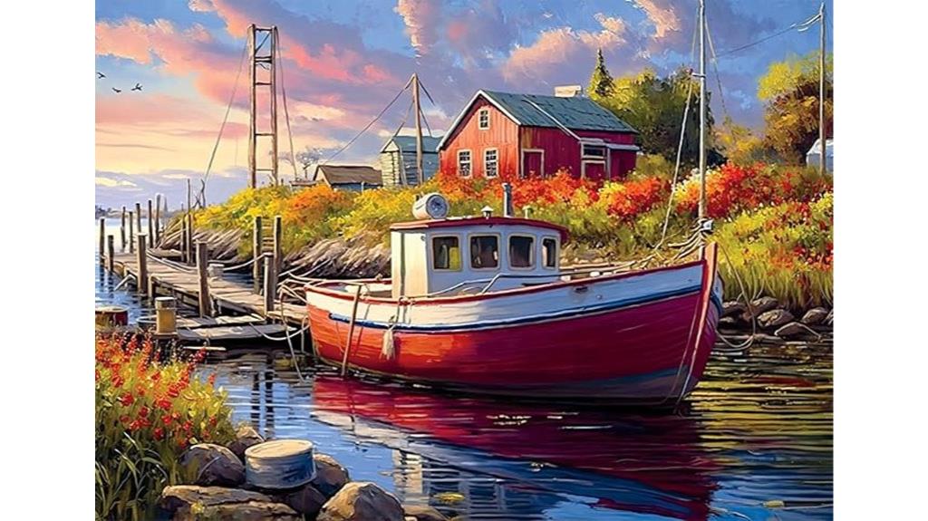 old boathouse jigsaw puzzle