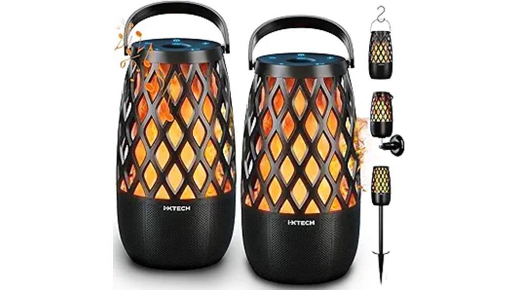 outdoor bluetooth speaker set