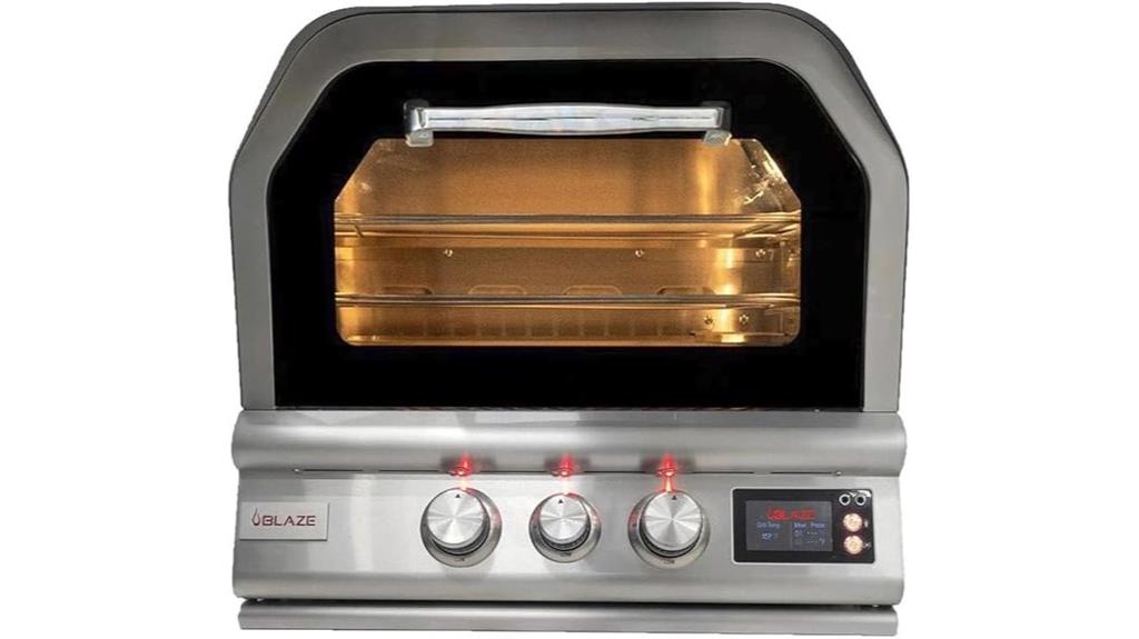 outdoor multi fuel pizza oven