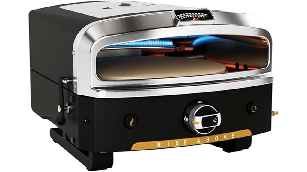 outdoor propane pizza oven