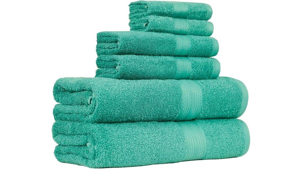 oversized cotton towel set