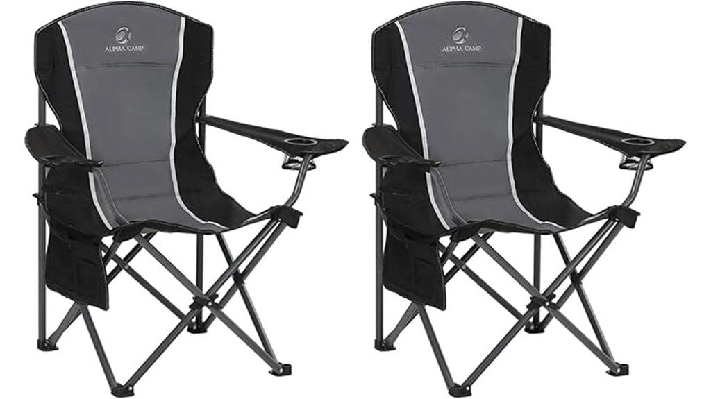 oversized folding camping chairs