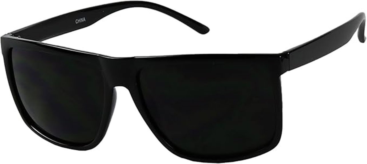oversized square sunglasses style