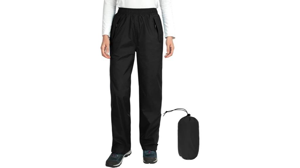 packable waterproof hiking pants