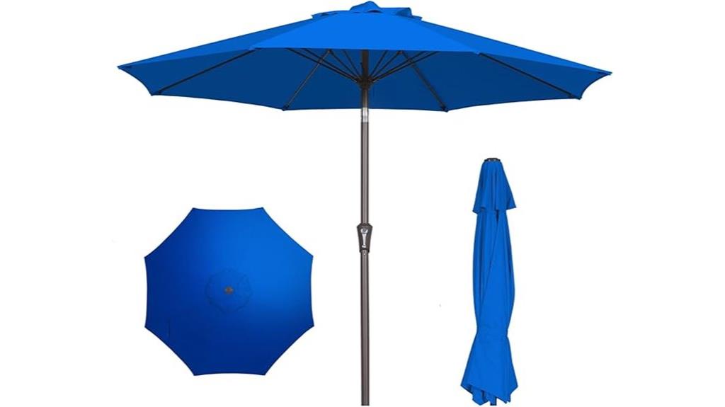 patiokingdom outdoor market umbrella