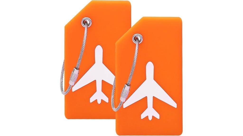 personalized silicone luggage tag
