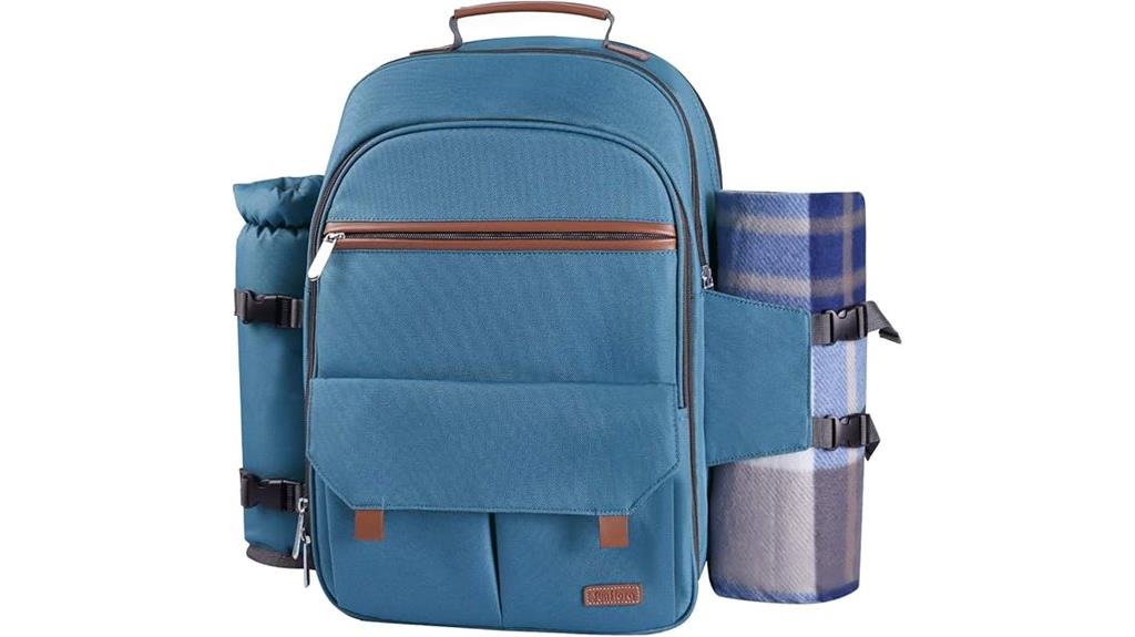 picnic backpack with cooler
