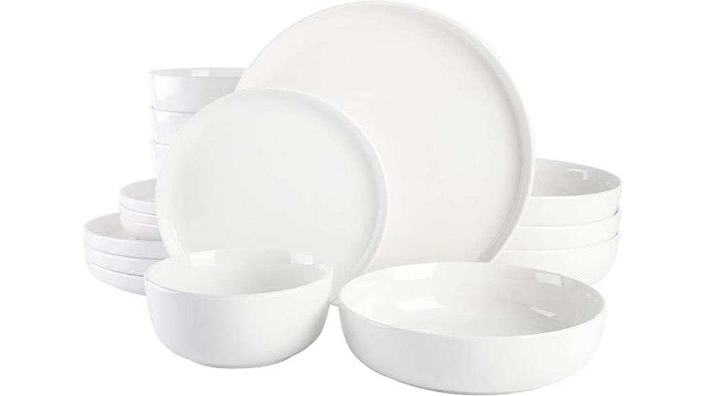 porcelain dinnerware set service