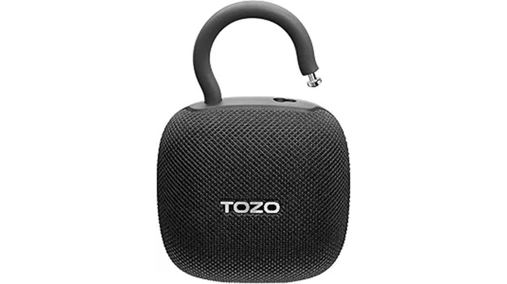 portable bluetooth speaker carabiner