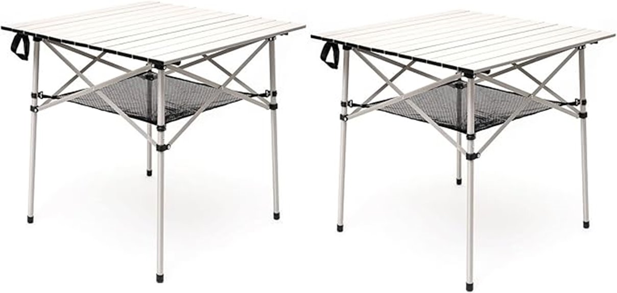 portable camping folding table