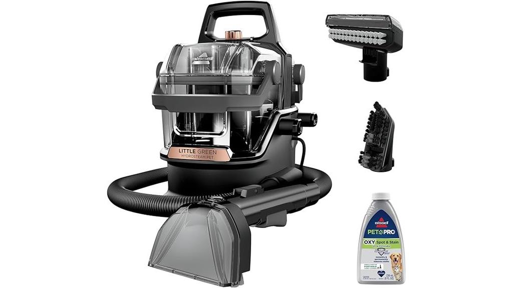 portable carpet cleaner device