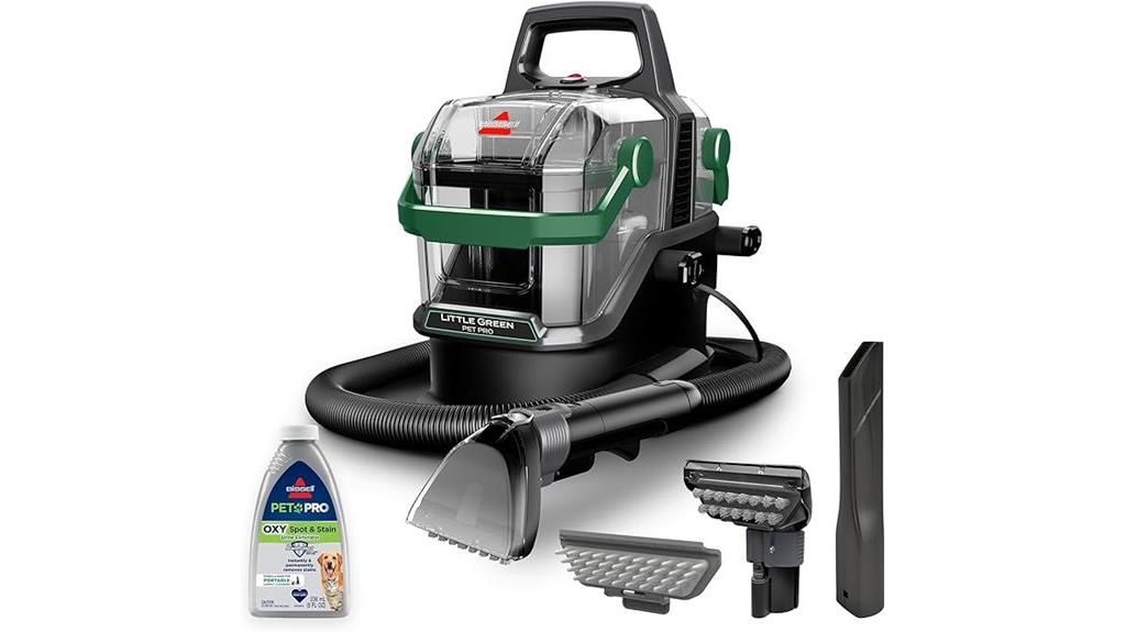 portable carpet cleaner solution
