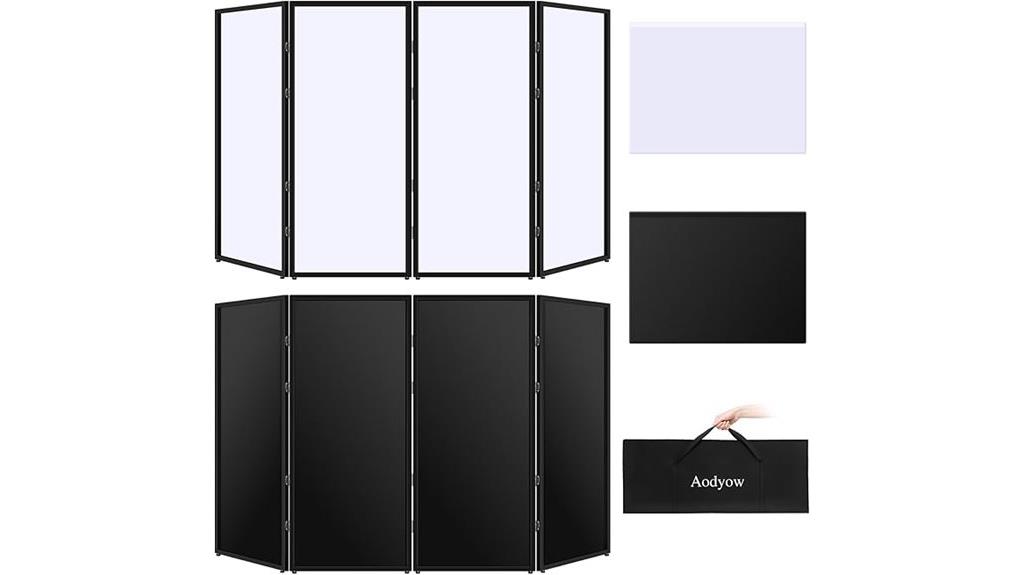 portable dj booth cover