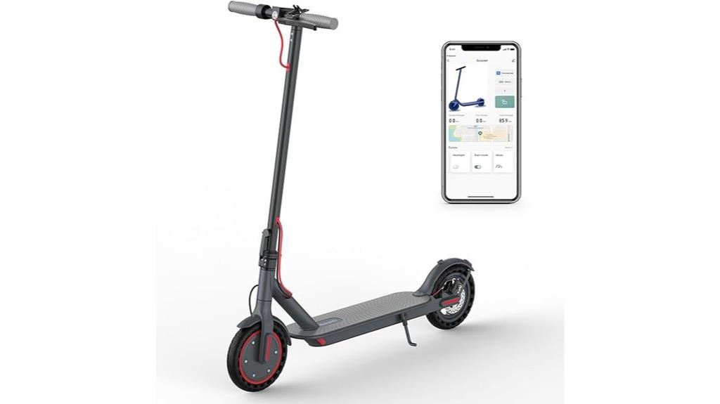 portable electric commuting scooter