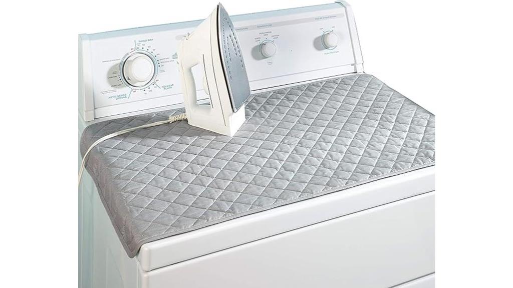 portable ironing surface blanket