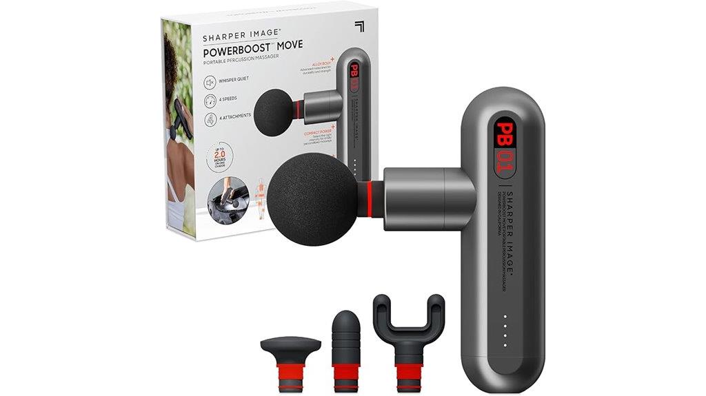 portable percussion massage gun