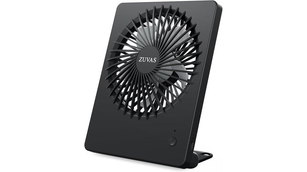 portable rechargeable desk fan