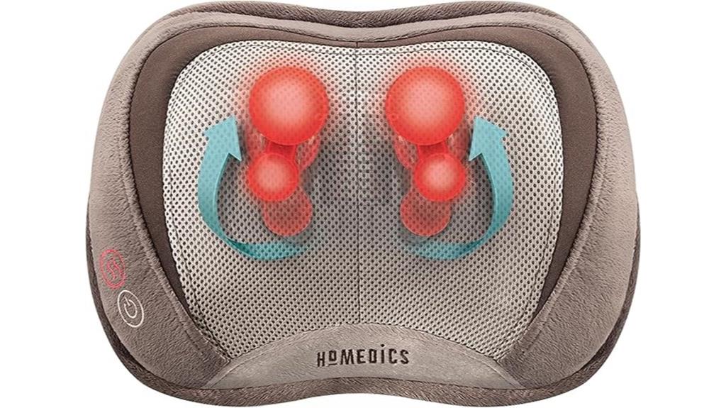portable shiatsu massager device
