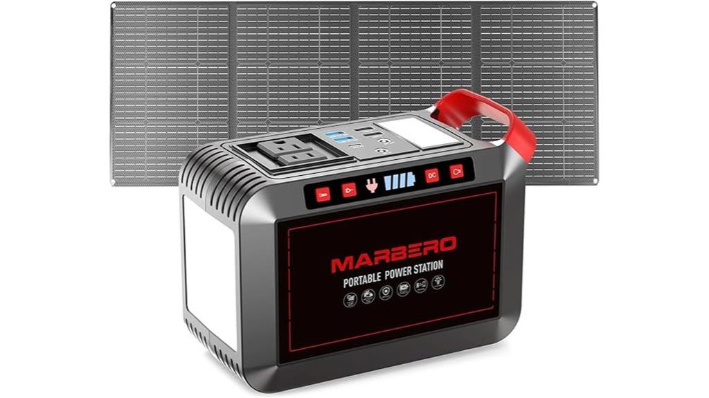 portable solar power generator