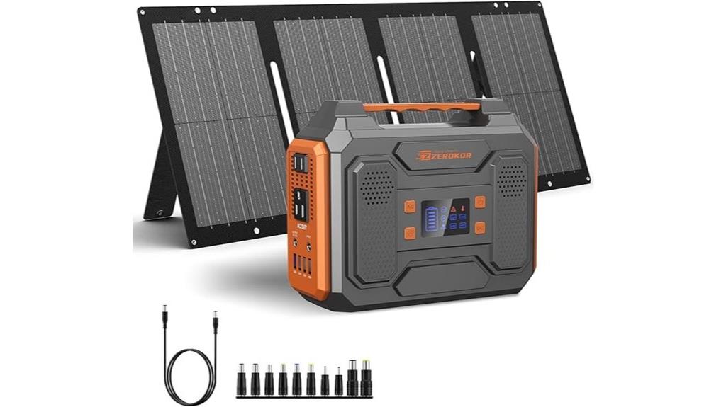 portable solar power solution
