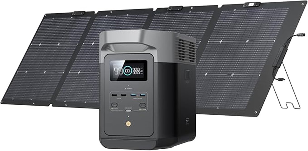 portable solar power station