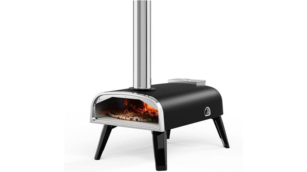 portable stainless steel pizza oven