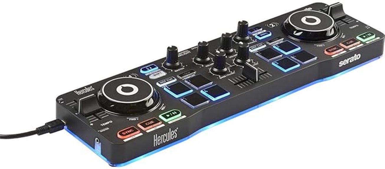 portable usb dj controller