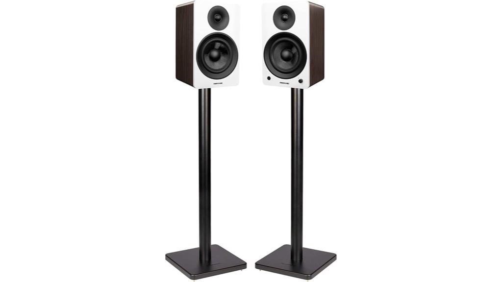 powered bookshelf speakers set
