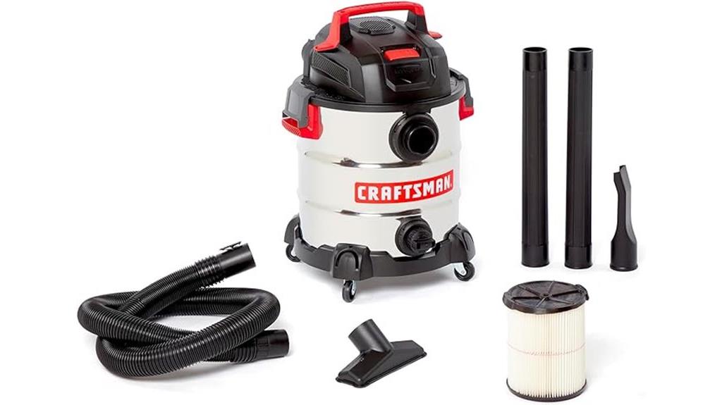 powerful 10 gallon vacuum