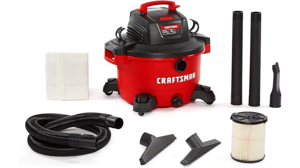 powerful 12 gallon vacuum