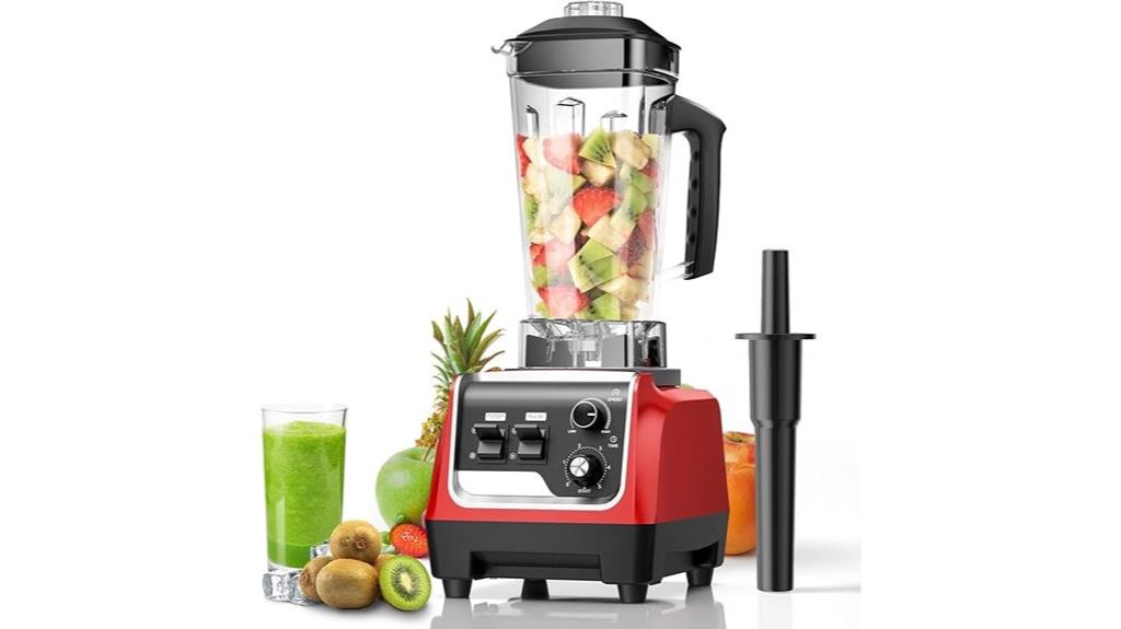 powerful 1800 watt smoothie blender