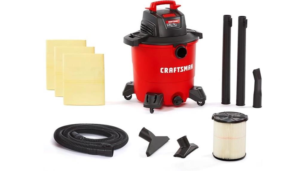 powerful 9 gallon vacuum