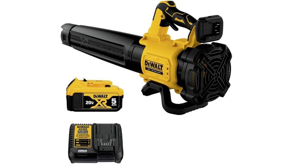 powerful efficient leaf blower