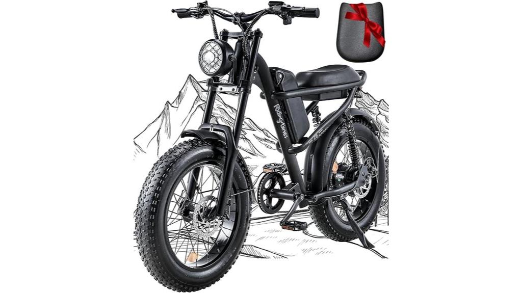 powerful electric bike ride