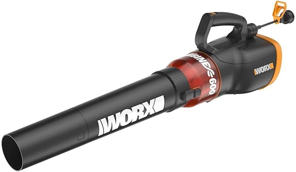 powerful electric leaf blower