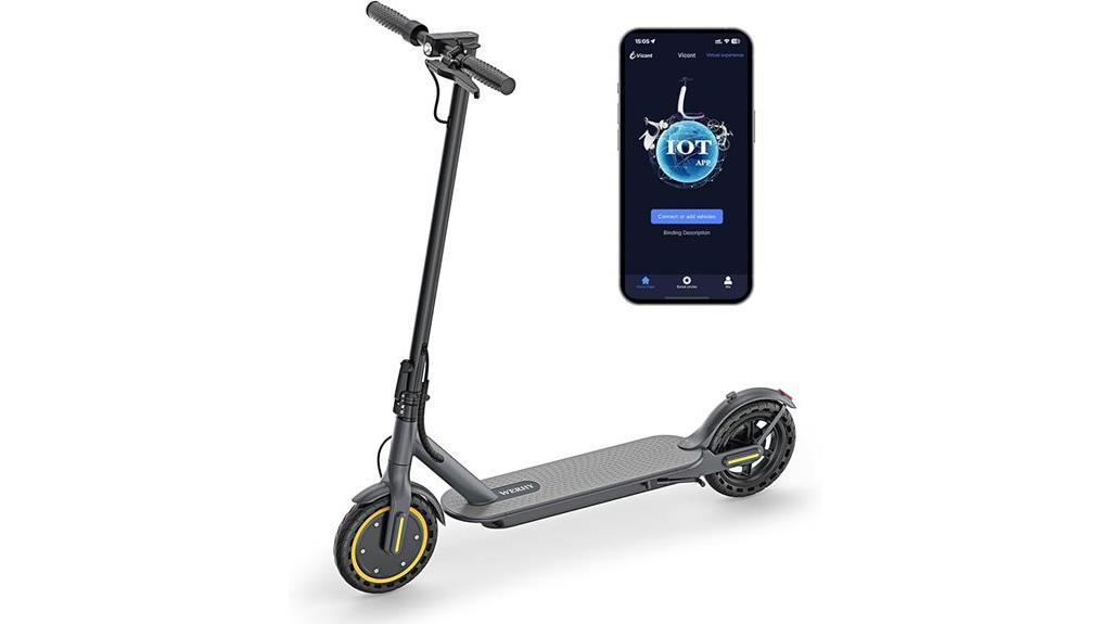 powerful electric scooter range