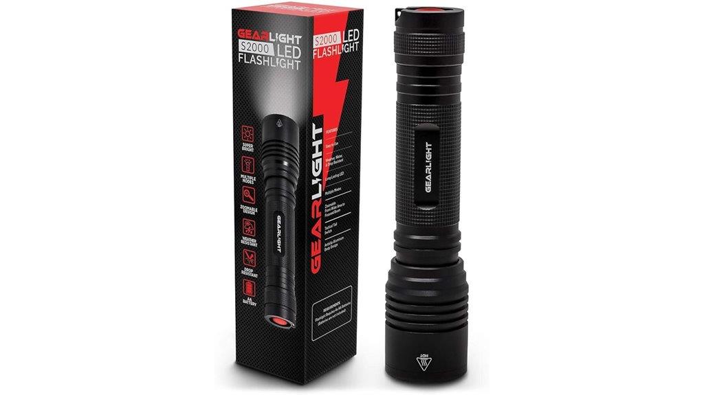 powerful led flashlight design