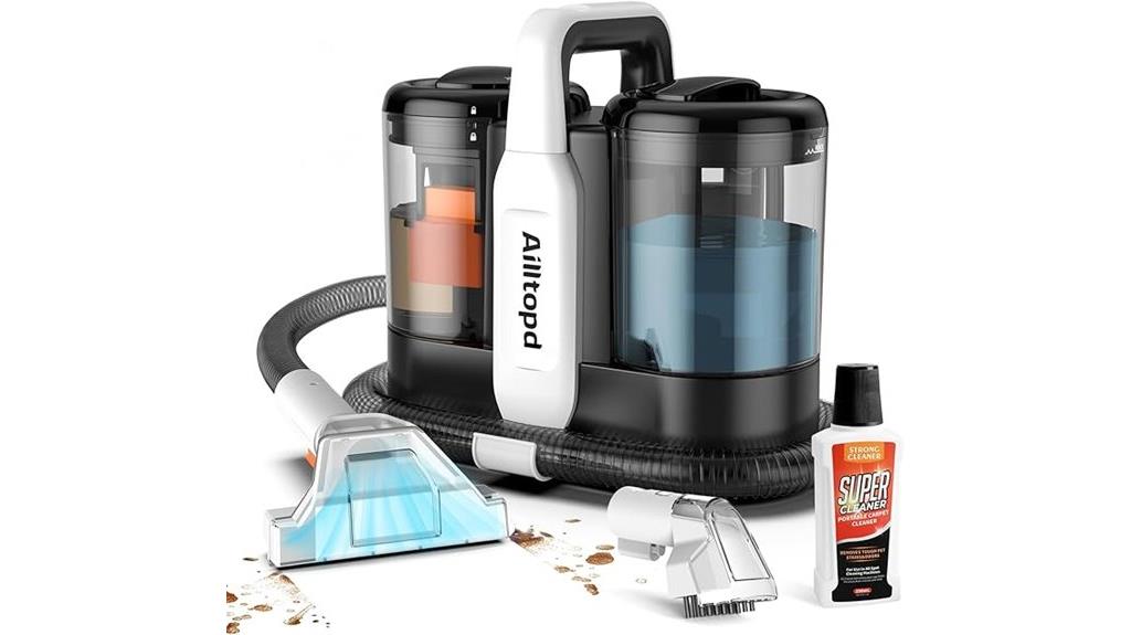 powerful suction spot cleaner