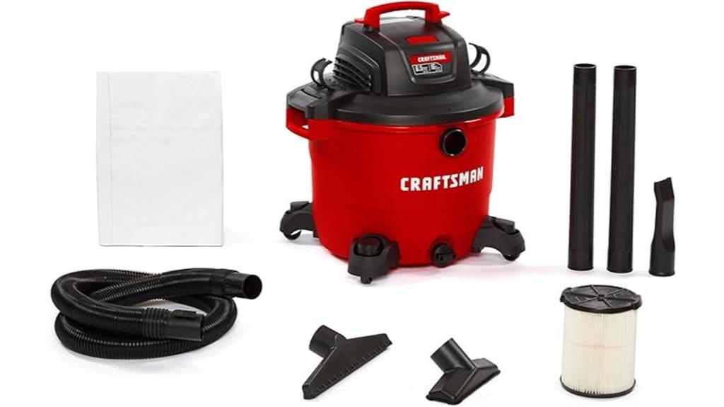 powerful wet dry vacuum