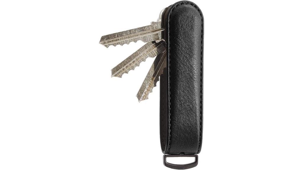 premium leather key organizer