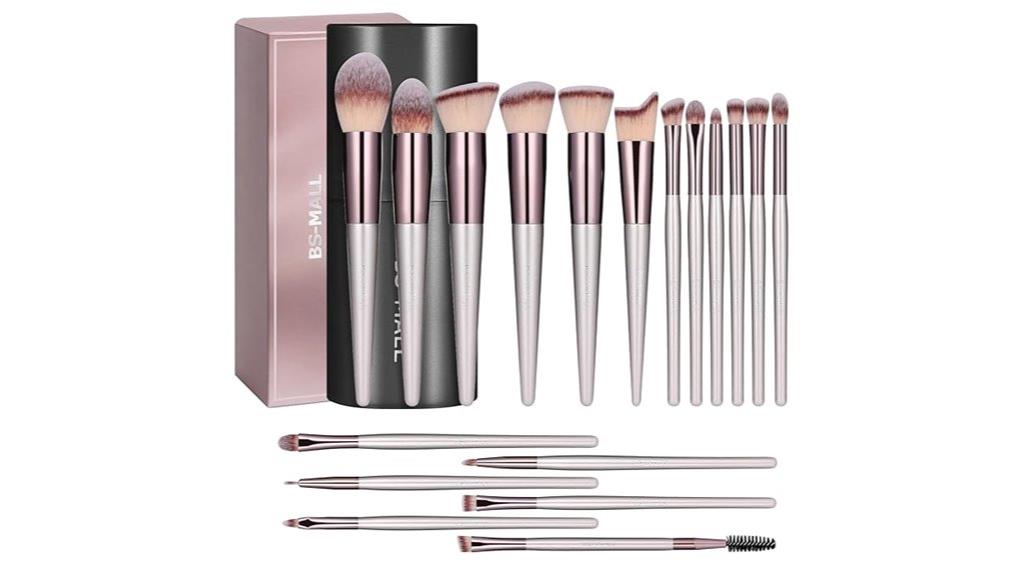 premium synthetic makeup brushes