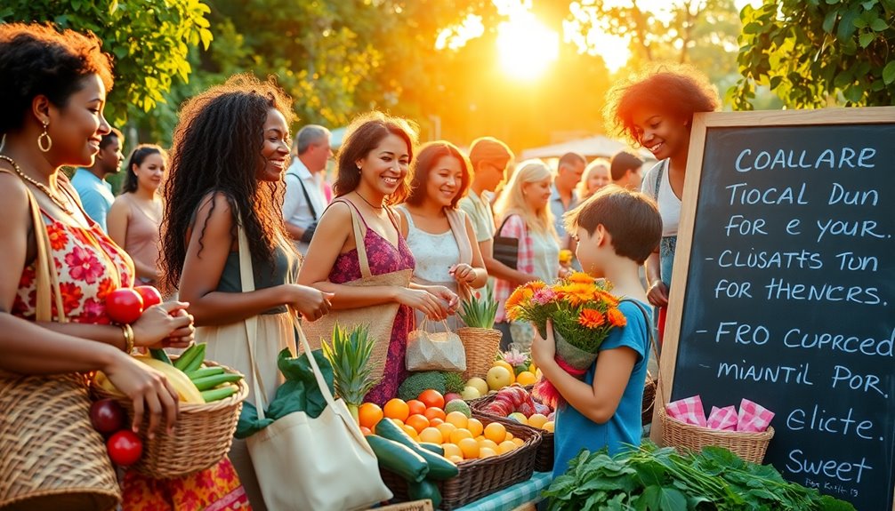 promote community sustainable practices