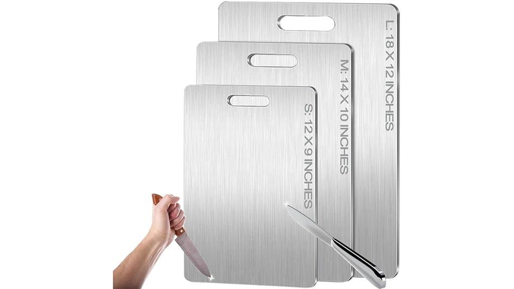 pure titanium cutting board