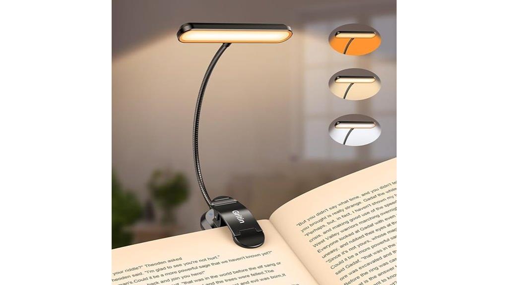rechargeable bed reading light