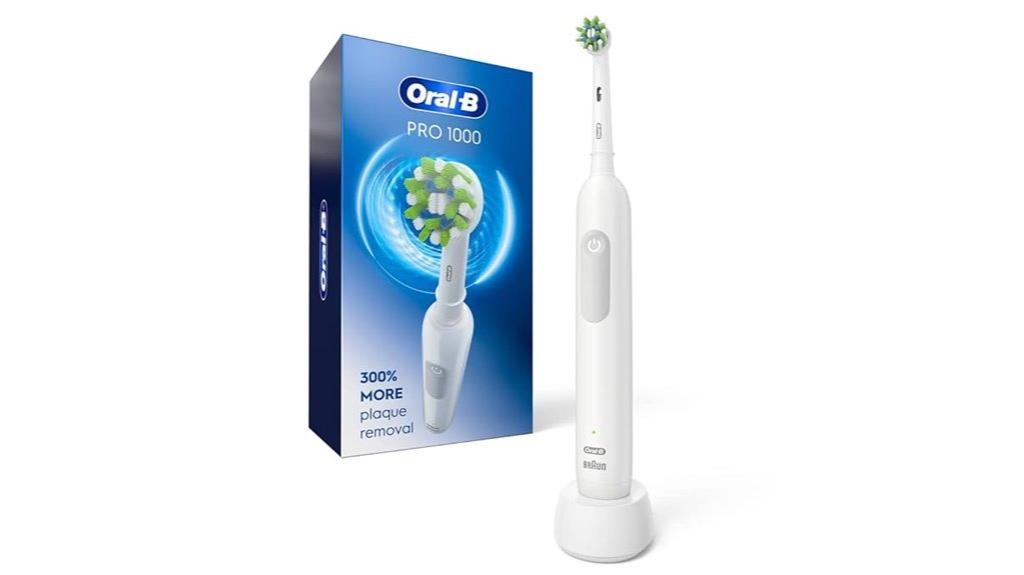 rechargeable electric toothbrush white