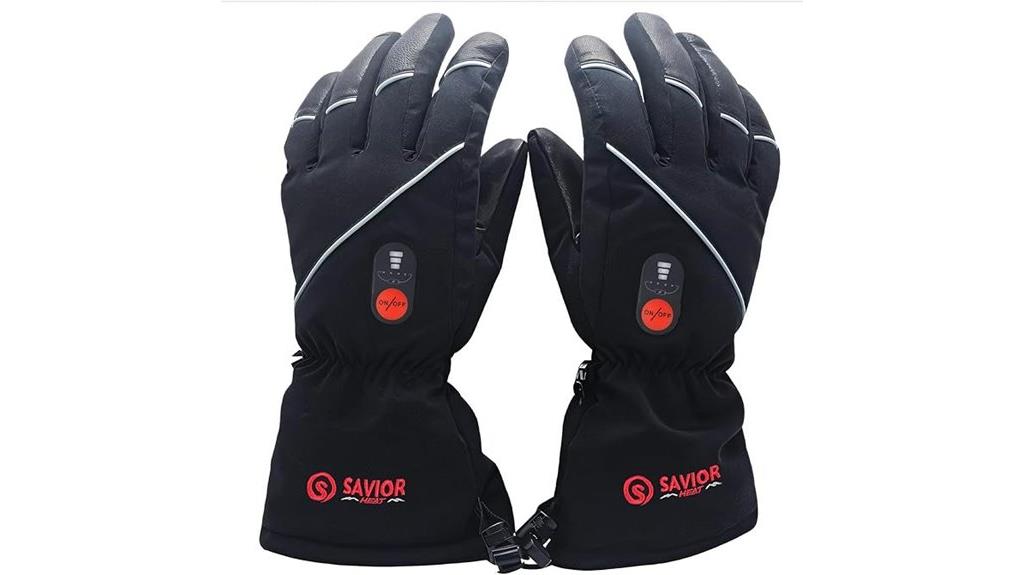 rechargeable heated gloves available