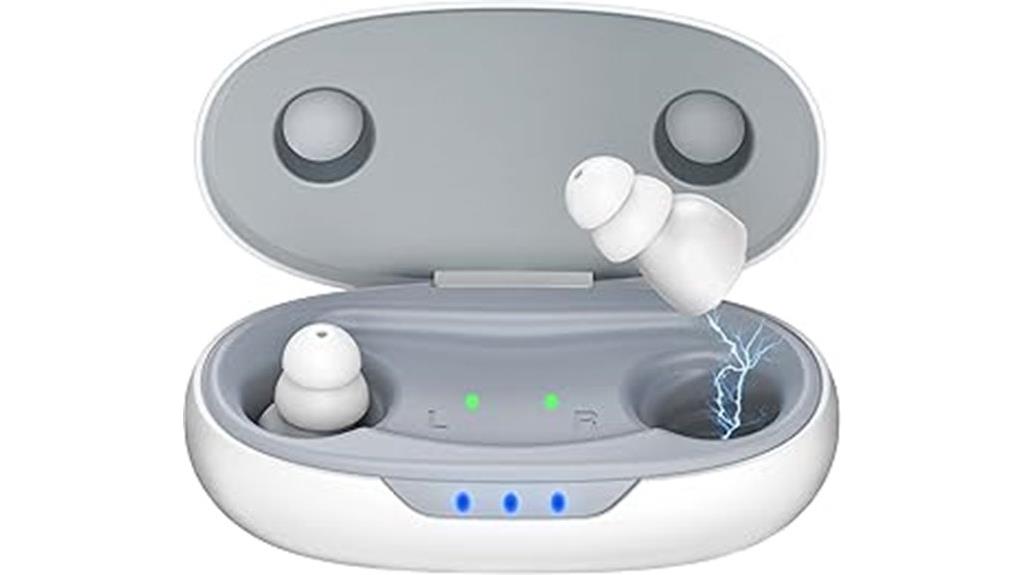 rechargeable invisible hearing aids