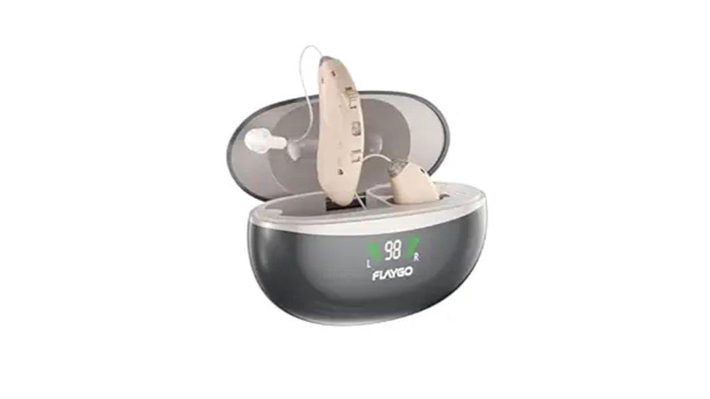 rechargeable noise cancelling hearing aids