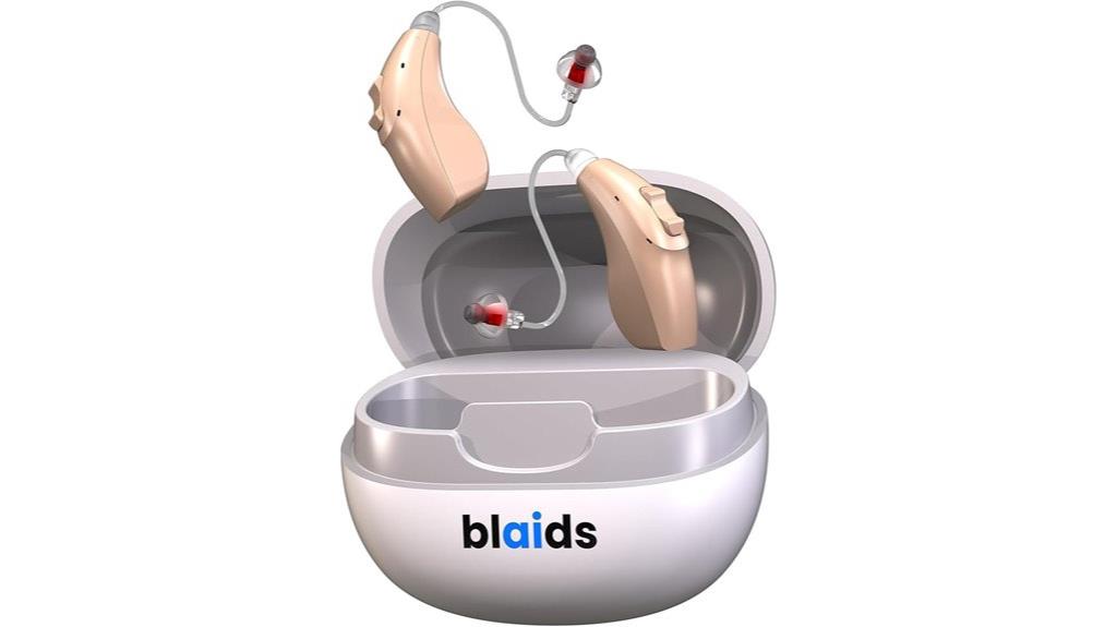 rechargeable programmable hearing aids